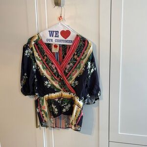 NWT Farm Rio for Anthropologie top